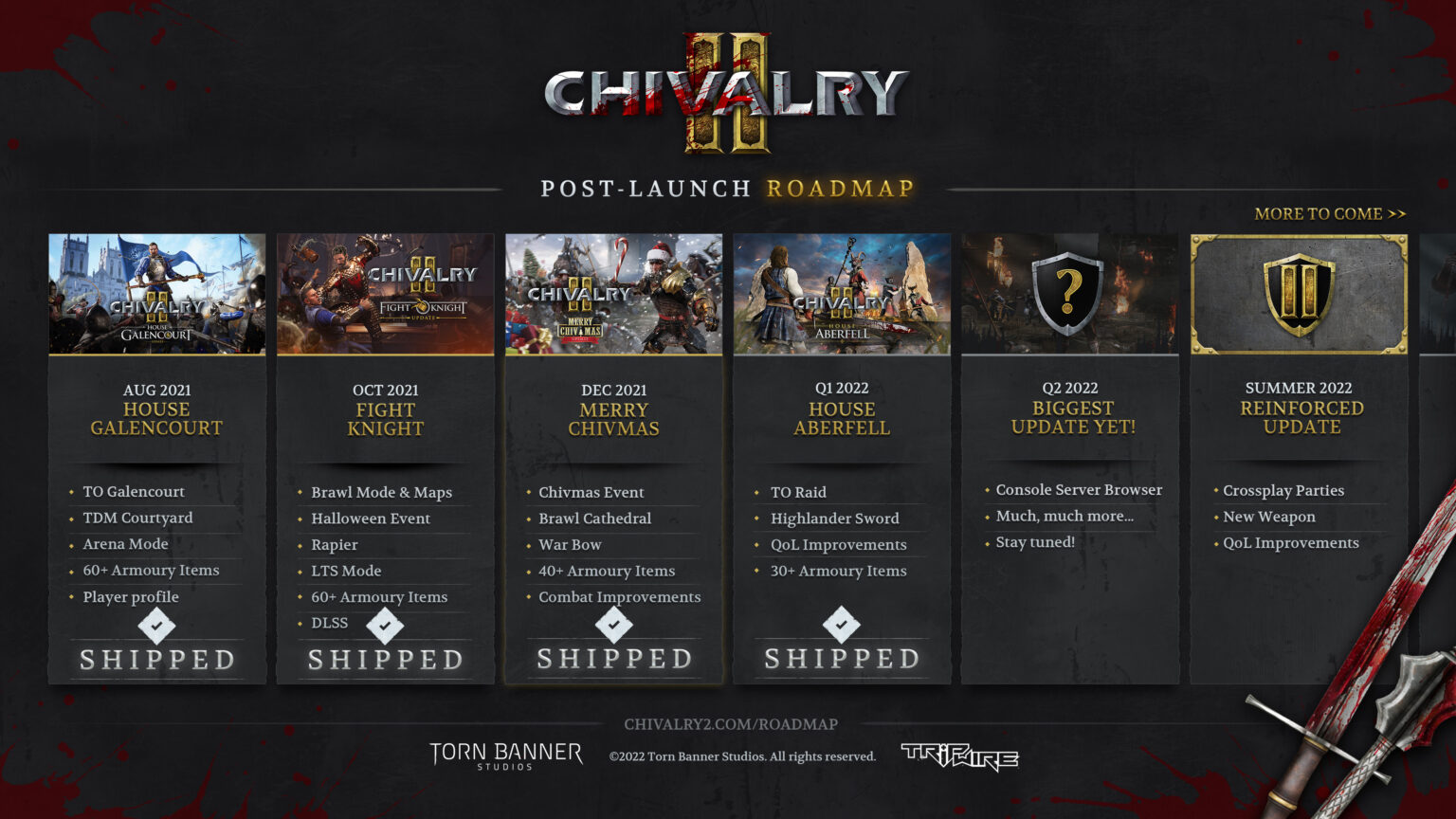 Chivalry 2 Roadmap Update 2 5 2 6 Chivalry 2   Chivalry 2 RoadMap April 2022 Update 1536x864 